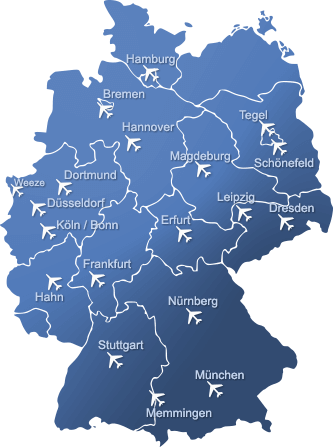 Flugh&auml;fen in Deutschland