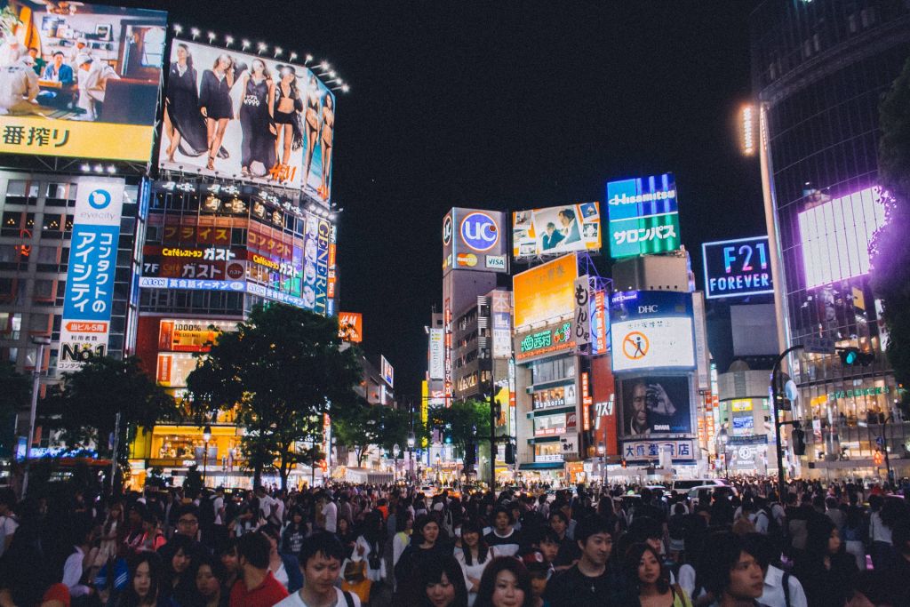Innenstadt von Tokyo: Japan liegt auf Position 5. Foto: Pixabay.com | Lizenz: CC0 Public Domain