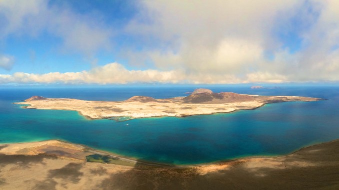 La Graciosa von Lanzarote aus fotografiert. Foto: Sascha Tegtmeyer