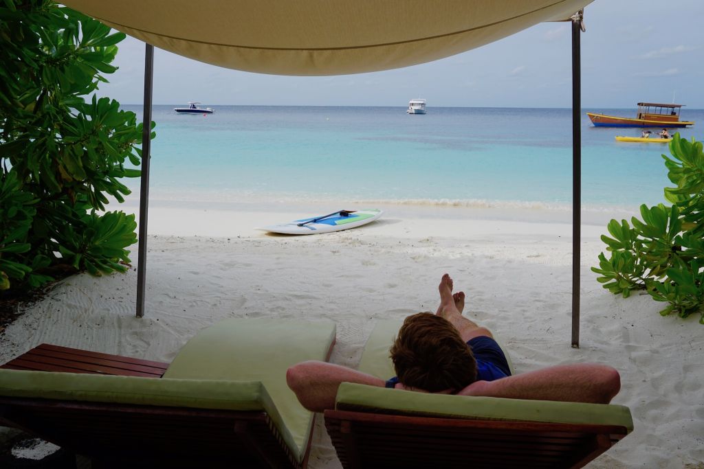 Ausgiebiges Relaxen gehört in den Resorts mit zum Kozept. Foto: Sascha Tegtmeyer