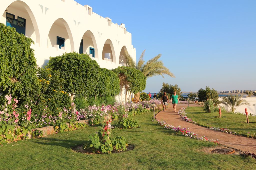 Urlaub in Ägypten: Die herrlichen Hotelanlagen waren zuletzt kaum ausgebucht. Foto: Sascha Tegtmeyer