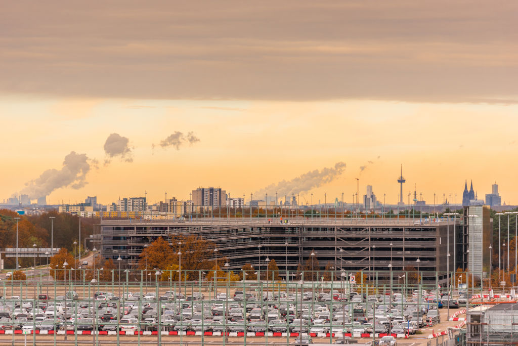 Parklätze am Flughafen Köln