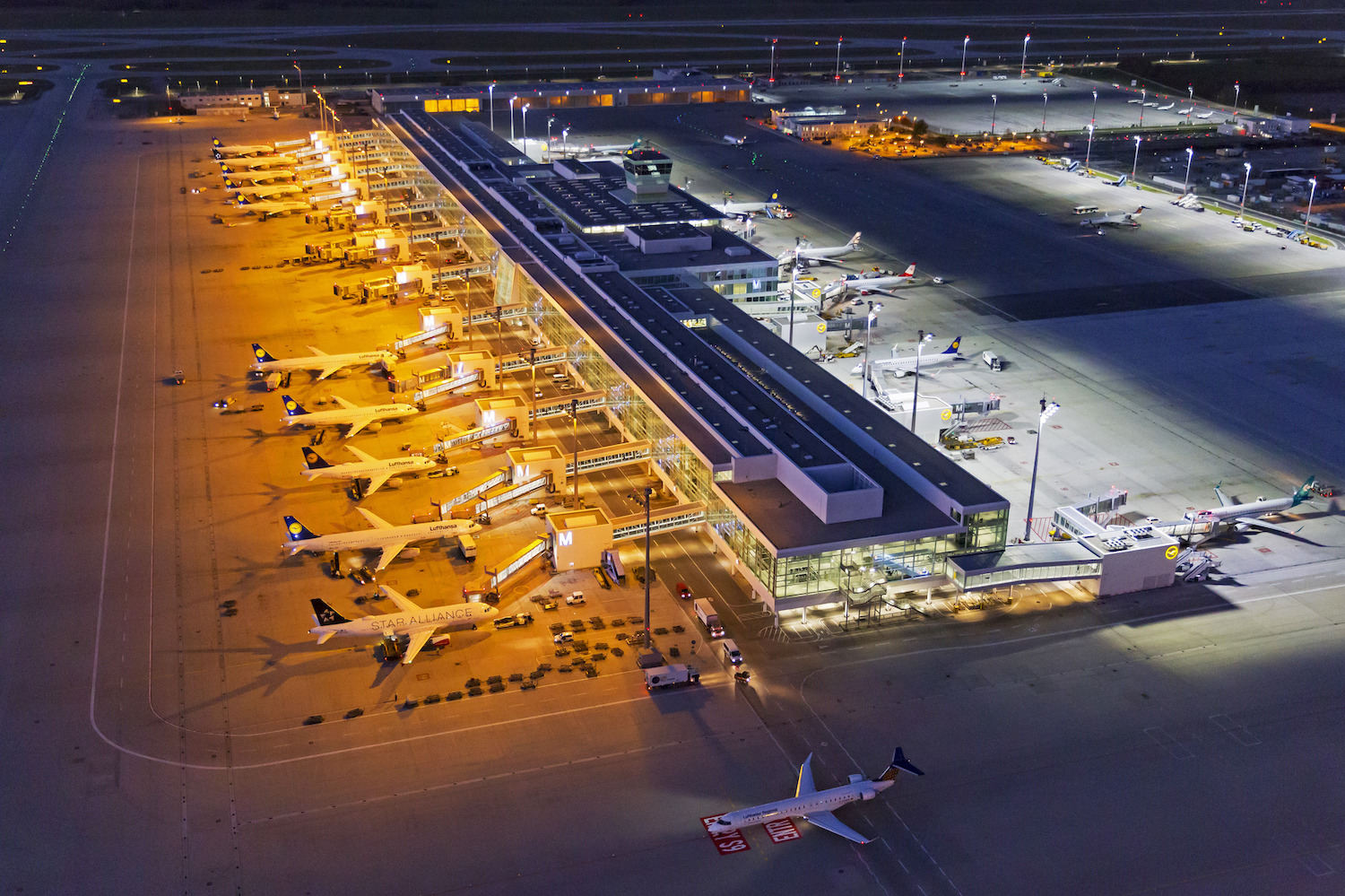 Der Flughafen München investiert kräftig, um bis 2030 klimaneutral zu sein. Foto: Flughafen München