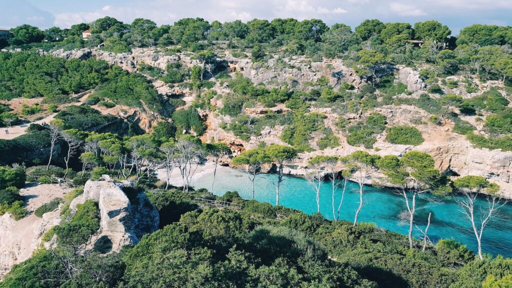 Einsame Bucht auf Mallorca: Reiseveranstalter bereiten derzeit das Comeback vor. Foto: Unsplash