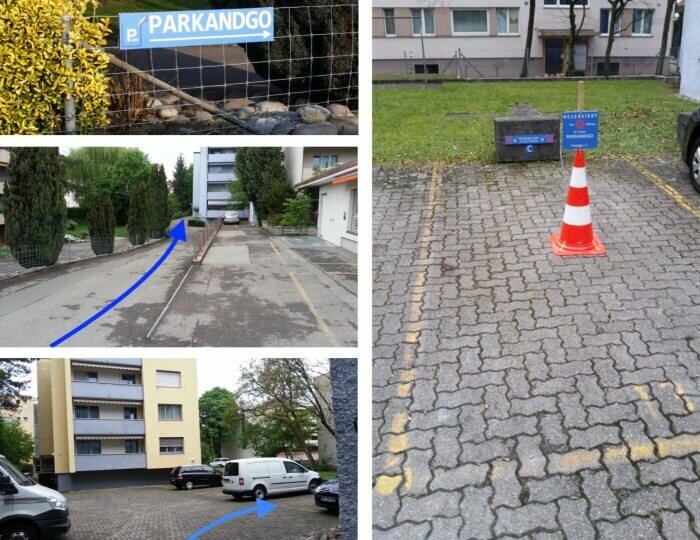 Parken Auf Dem Weg Zum Flughafen Zürich www.parkplatzvergleich.de