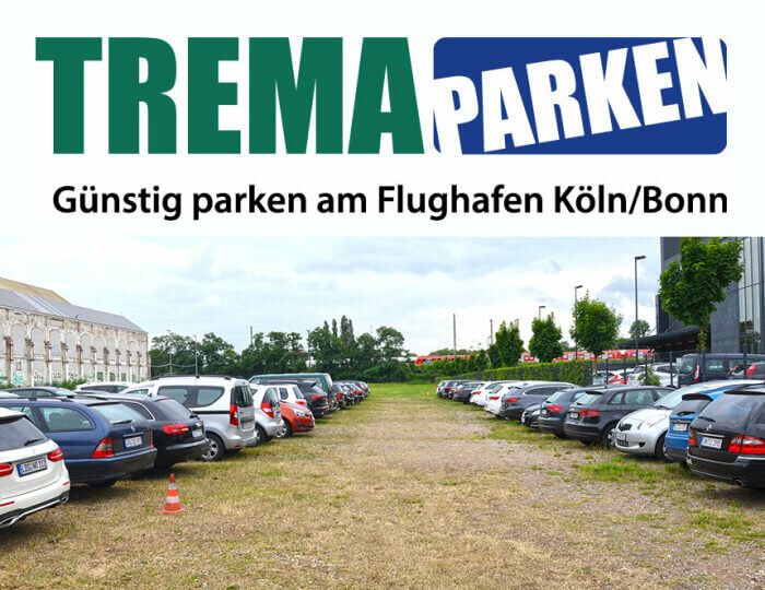 Außenparkplatz Trema Parken Köln Bonn Airport www.einfach-parken-am-flughafen.de