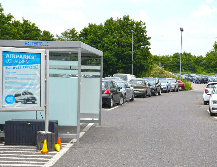 Alternativ Parken Flughafen Düsseldorf Airparks www.parkplatzvergleich.de