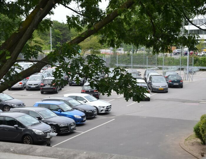 Parken Flughafen Düsseldorf Theodorstraße 90-100 www.parkplatzvergleich.de
