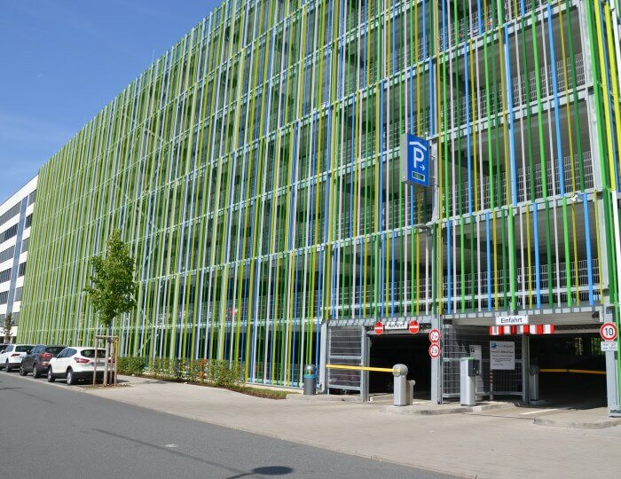 Parken Am Flughafen Park Flug Parkhaus Frankfurt Oberdeck www.parkplatzvergleich.de