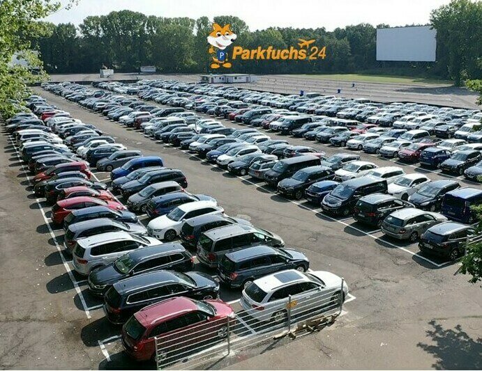 Parken Flughafen Frankfurt Parkfuchs24 P1 Frankfurt Nied www.parkplatzvergleich.de